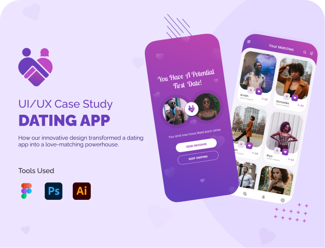 HeartHive Mobile App UI/UX Design Case Study by Swati Gondaliya